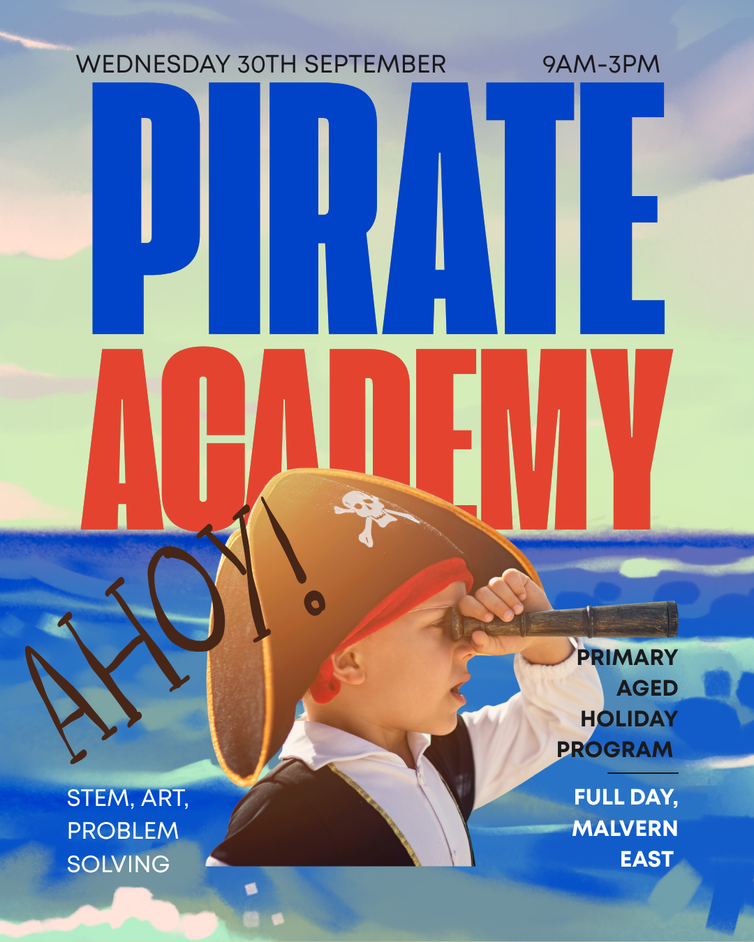 Pirate Academy Primary Program Wednesday 30th September 2026