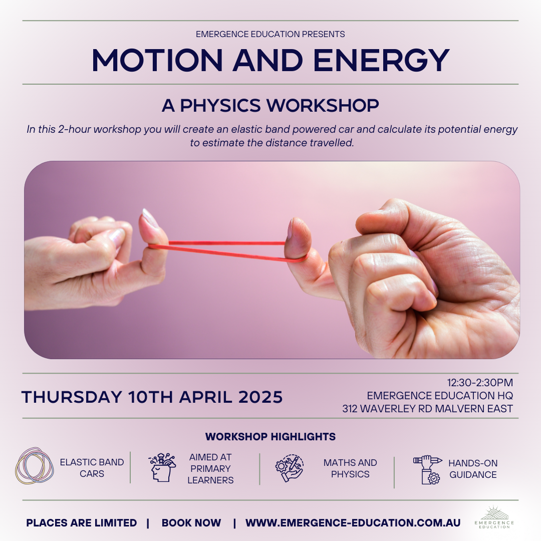 Motion and Energy Workshop